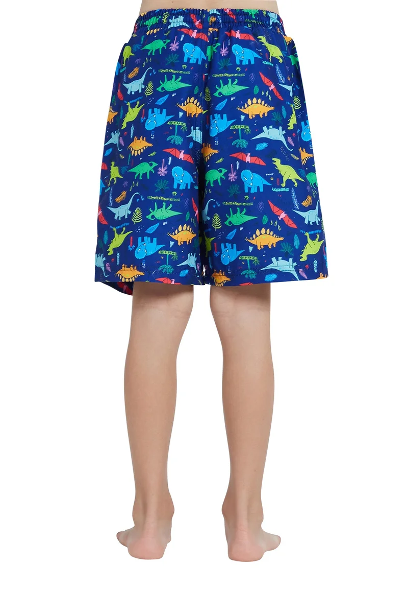 COEGA SUNWEAR  COEGA  Boys Kids Boardshorts - Blue Playing Dinos for Men | Best Price UAE